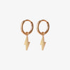 Pendientes Strong - Dorado